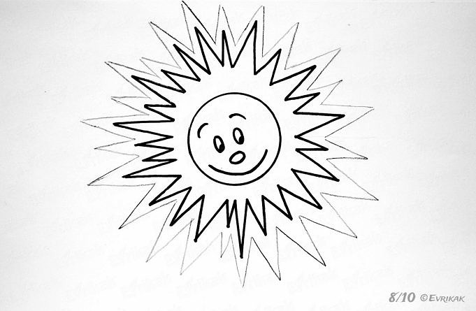 Come Disegnare Un Sole
